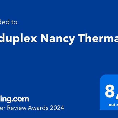 Le Duplex Nancy Thermal Exteriör bild